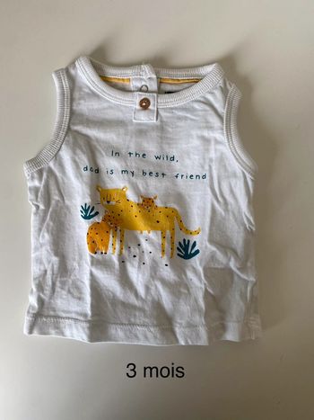 Tee shirt 3 mois