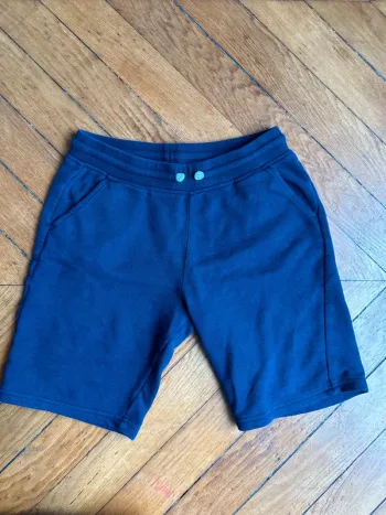 Short bleu marine taille 12 ans Monoprix