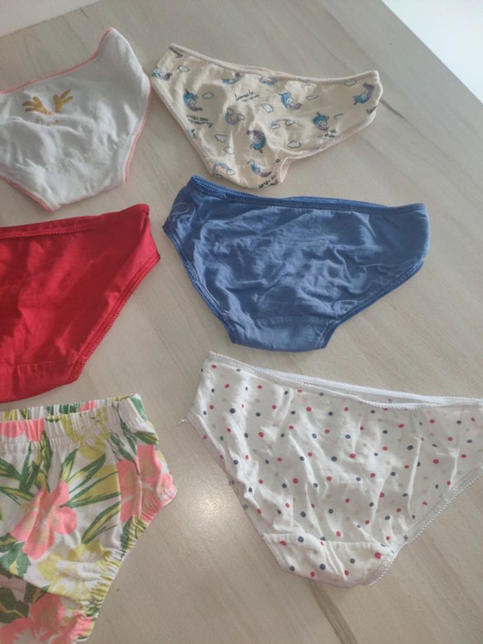 Lot 9 culottes fille 2 ans 24 mois - photo numéro 2