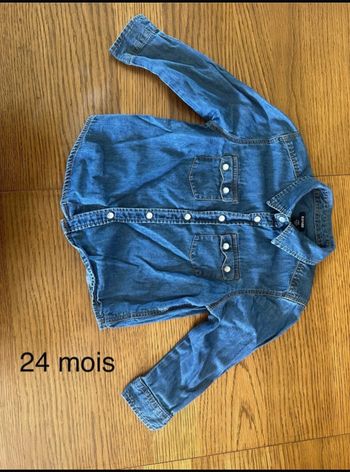 Chemise en jeans