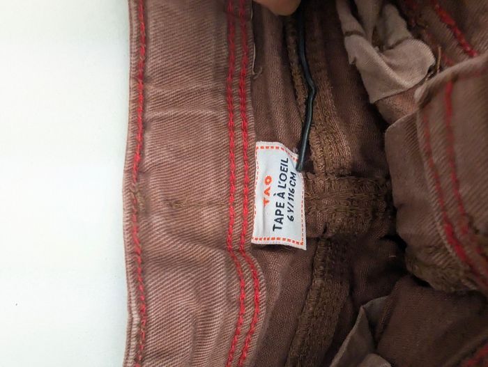 Pantalon slim marron / taupe - Tape à l'œil (TAO) - 6 ans - photo numéro 5