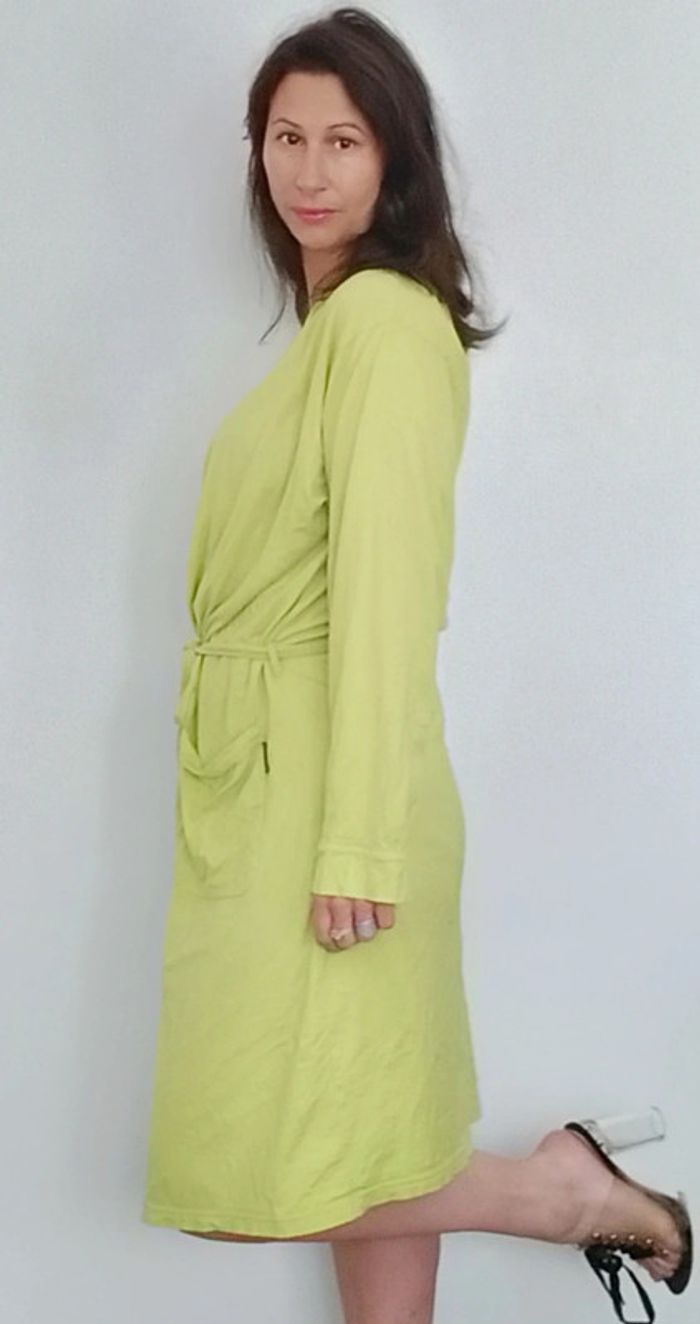 Robe de chambre anis - photo numéro 6