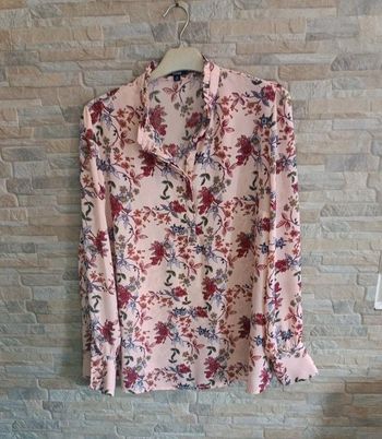 Blouse rose fleurie Kiabi 42