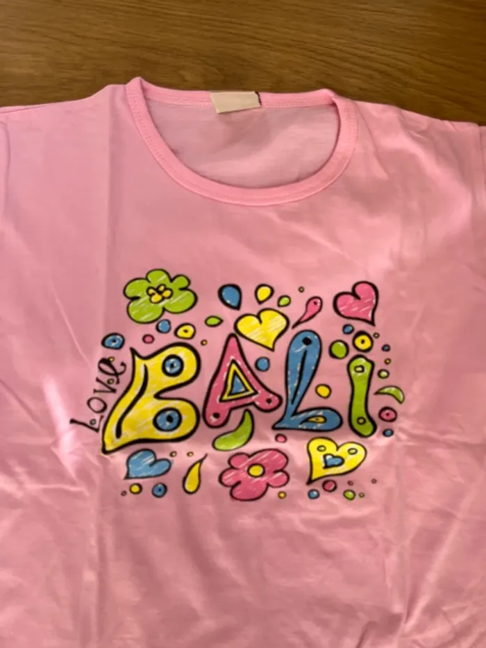Teeshirt rose taille 10 ans - photo numéro 2