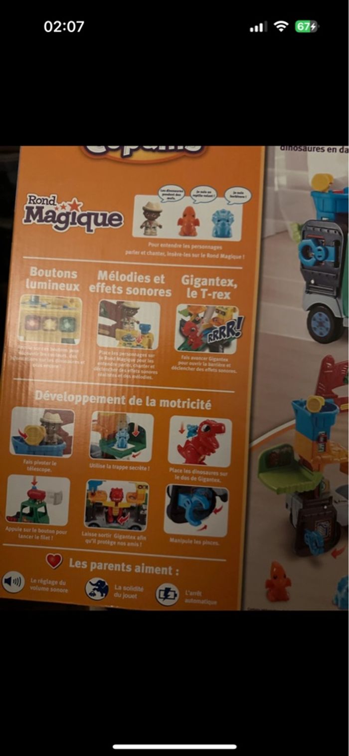 Tut tut Vtech SUPER CAMION PARC - photo numéro 5