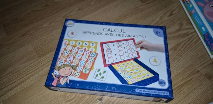 Calcul apprends avec des aimants