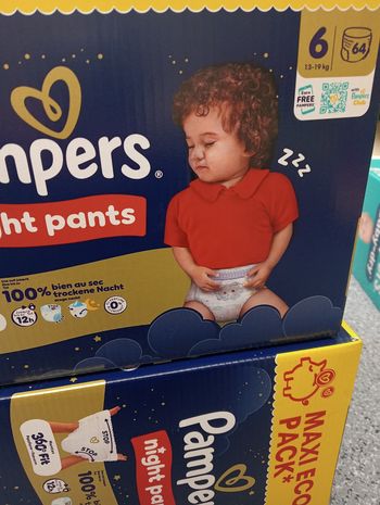 Couches Pampers pants Nuit 
