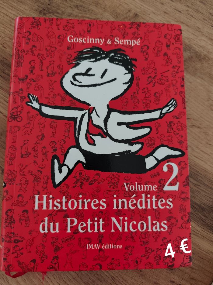 Livre Histoires inédites du Petit Nicolas tome 2