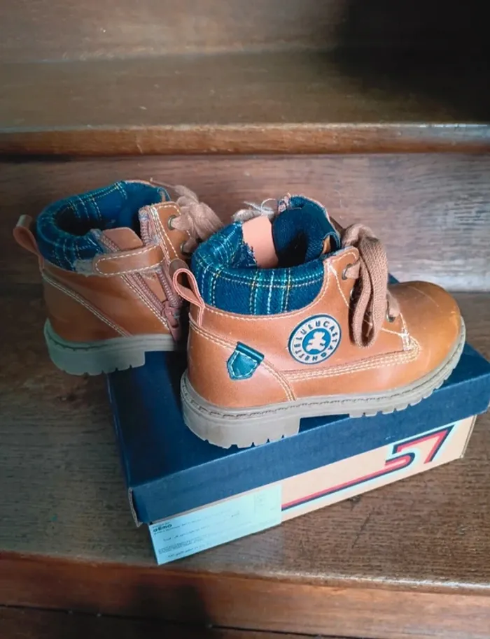 Chaussure montante lulu castagnettes taille 24 - photo numéro 5
