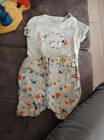 Ensemble t-shirt short