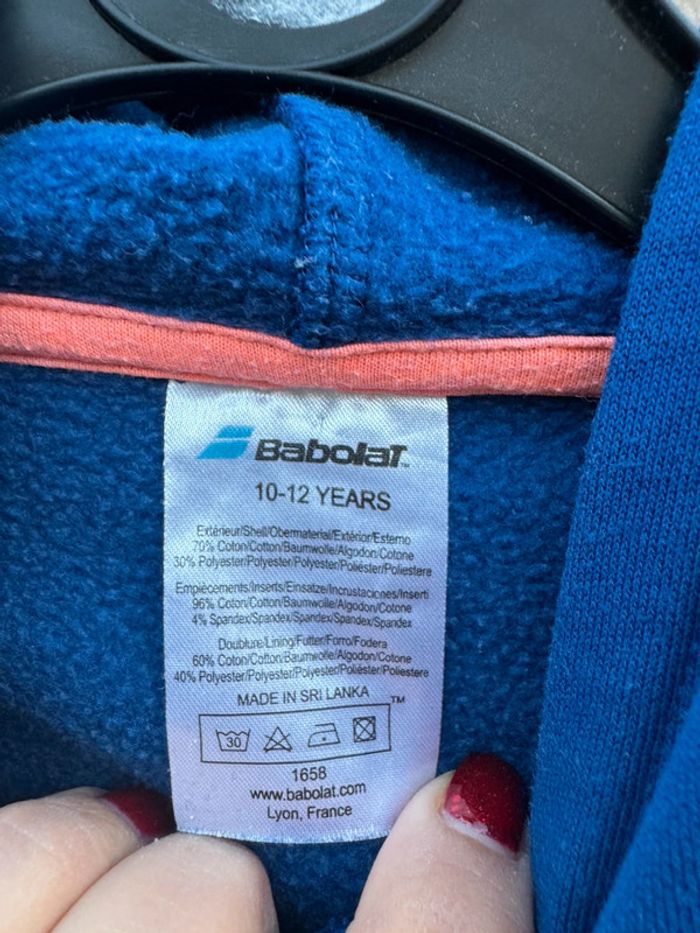 Sweat-shirt à capuche Babolat - photo numéro 8