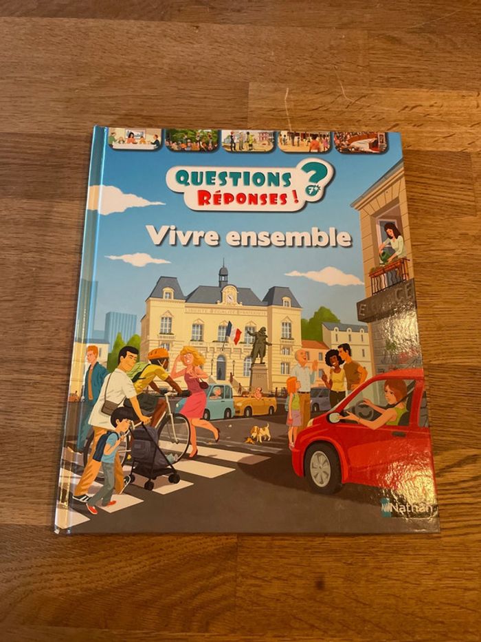 Livre Questions réponses Vivre ensemble