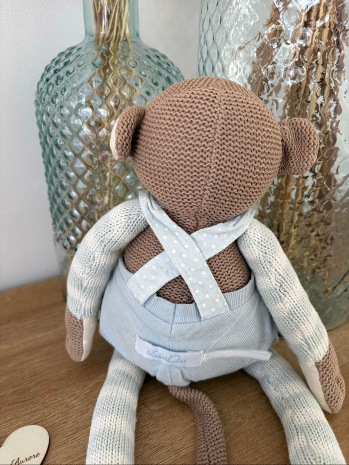 Peluche singe au crochet - photo numéro 5