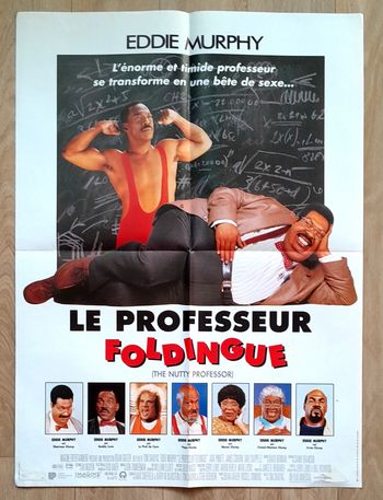Affiche cinéma le professeur Foldingue eddie murphy