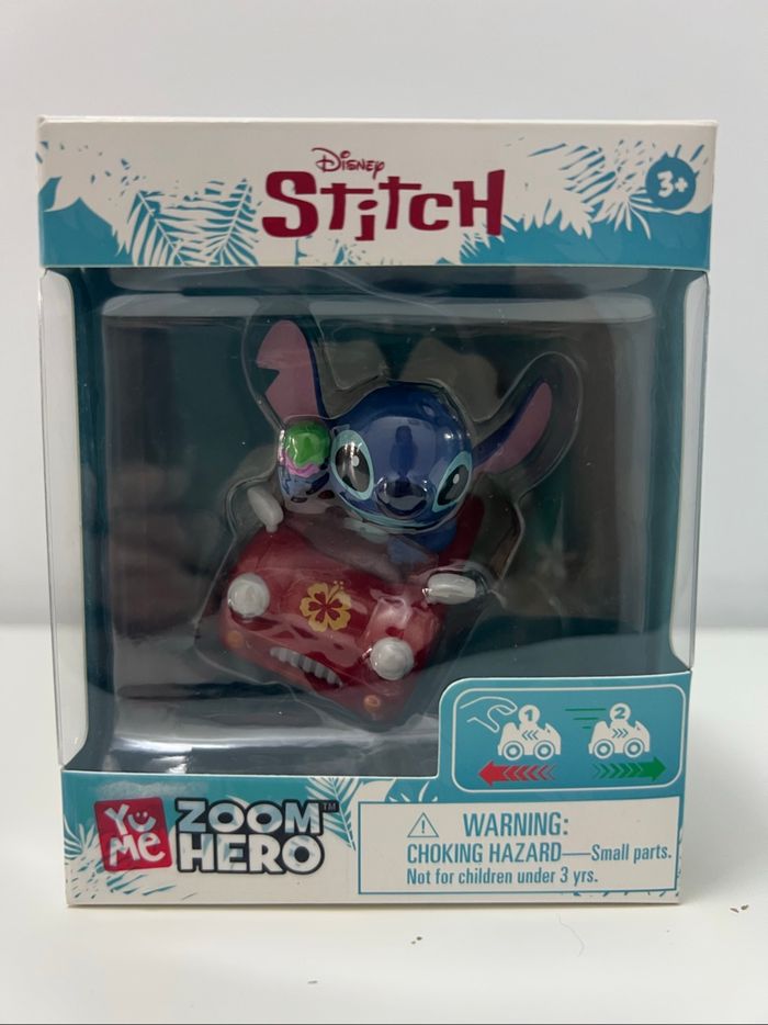Lot de 3 figurines véhicules Stitch - photo numéro 3
