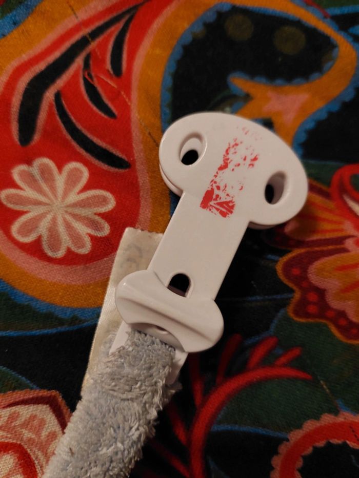 Nattou - doudou attache tétine chien Les Zamis - photo numéro 3