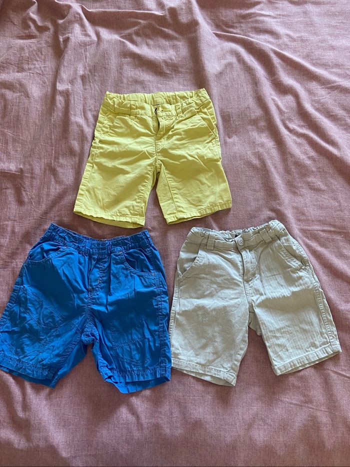 Lot short garcon 5 ans