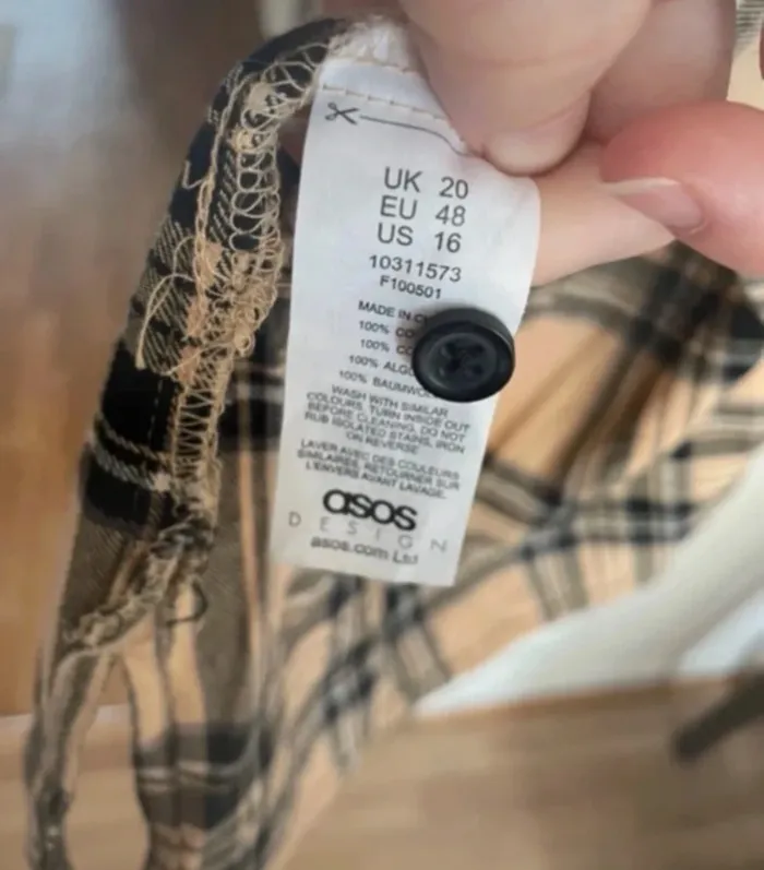 Chemise à carreaux Assos Curve - photo numéro 5