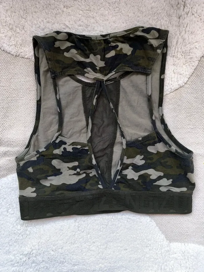 Brassière camouflage militaire – confort sport & quotidien - photo numéro 2