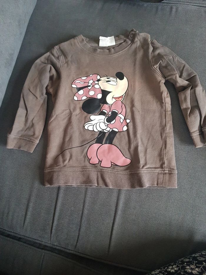 Pull fille Minnie Disney