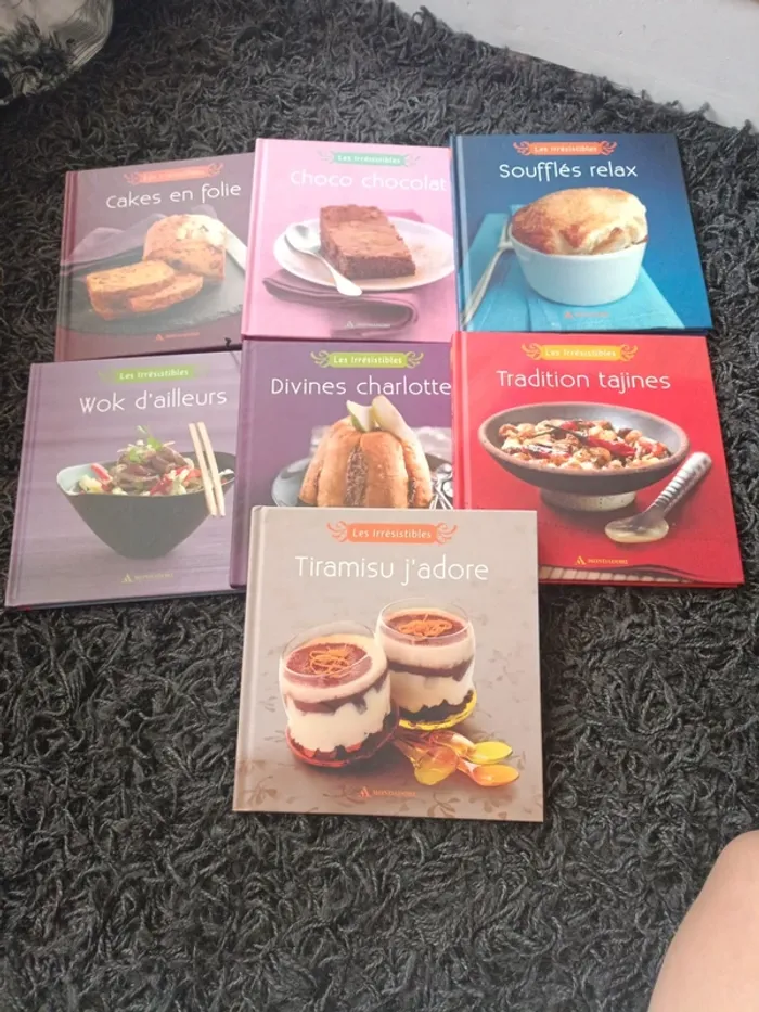 Collection de livres de cuisine - photo numéro 2
