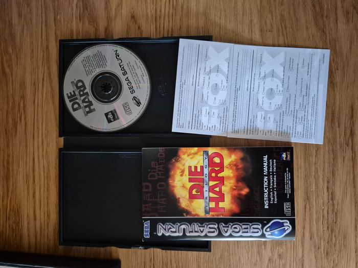Jeu Die Hard Arcade - Sega Saturn - Complet Pal Cib - photo numéro 4