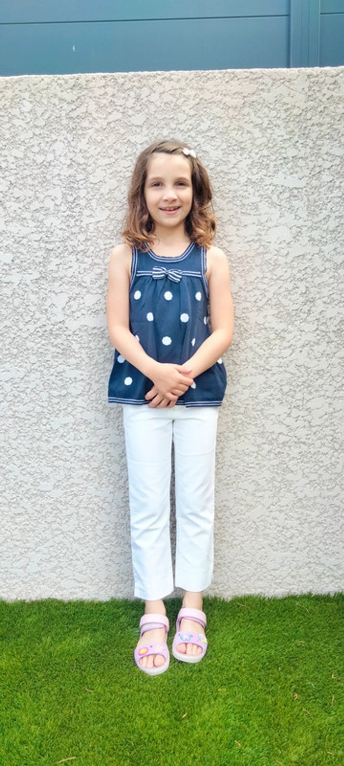 Haut à pois - Cyrillus - 8 ans - photo numéro 4
