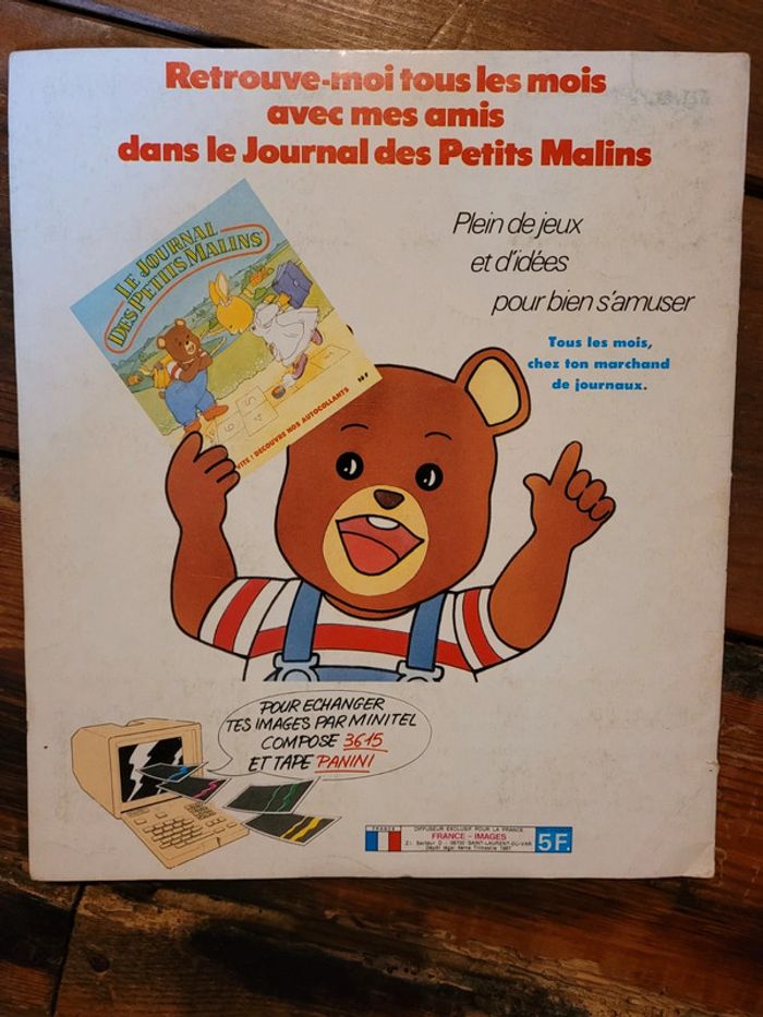 RARE Album Panini complet Patty Les Petits Malins aventures de Malinville stickers collection - photo numéro 2