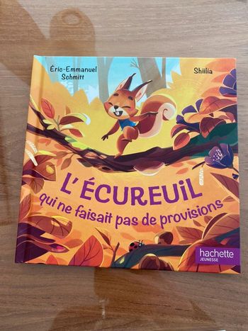 Livre mc do McDonald’s l’écureuil neuf Hachette