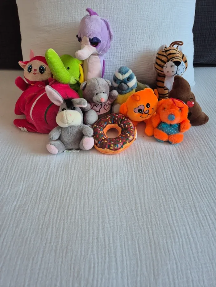 Lot de 12 peluches variées - photo numéro 5