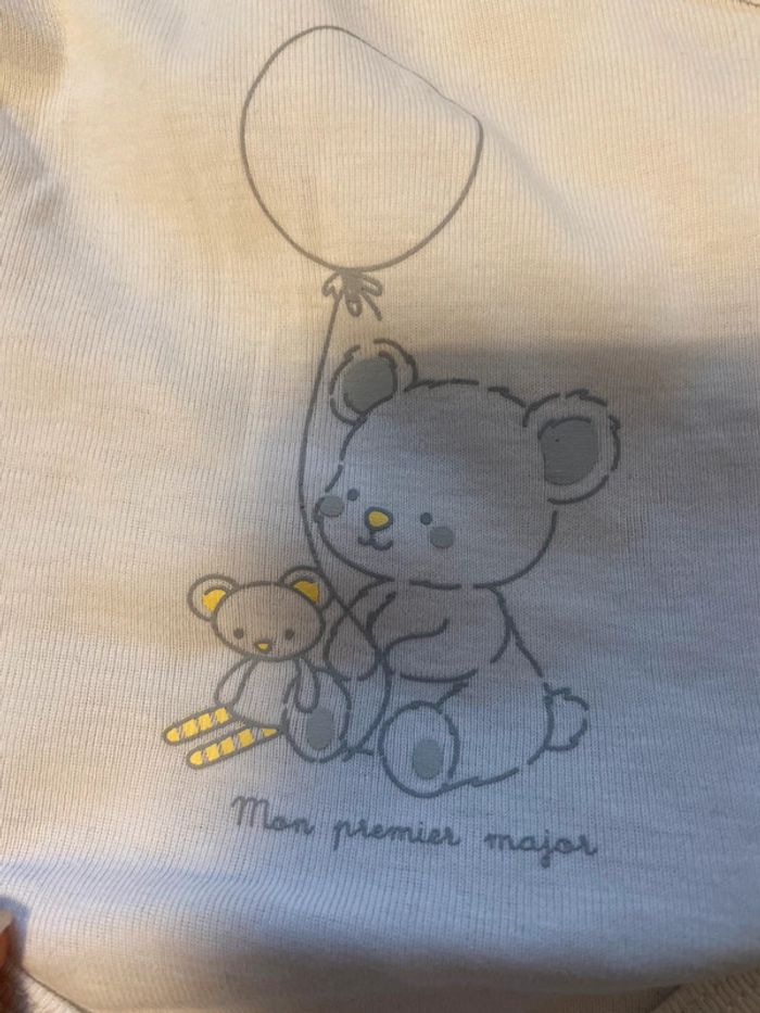 Lot 2 body bodies sergent major mixte naissance 50 cm - photo numéro 2