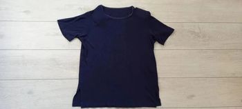 t-shirt marine épaulettes