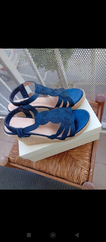 Chaussure compensé femme