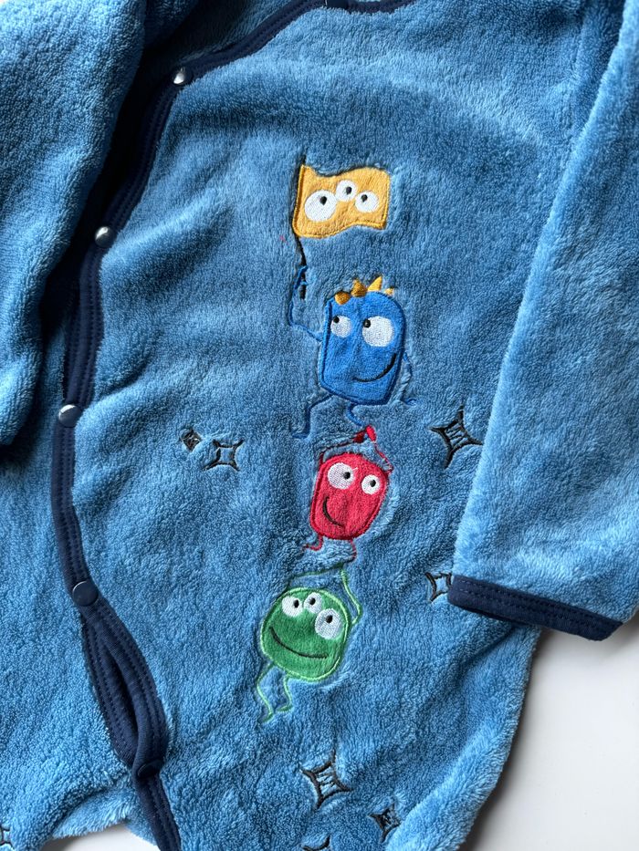 Surpyjama tout doux Monstres 18 mois Tissaia - photo numéro 2