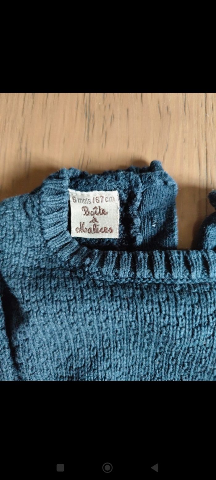 Lot de 2 pulls 6 mois - photo numéro 3
