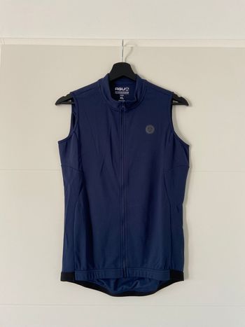 Haut sans manches AGU bleu taille XL