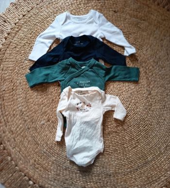 Lot body manches longues 