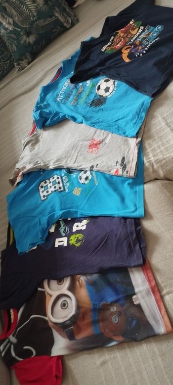 Lot de 6 tee-shirts manches courtes