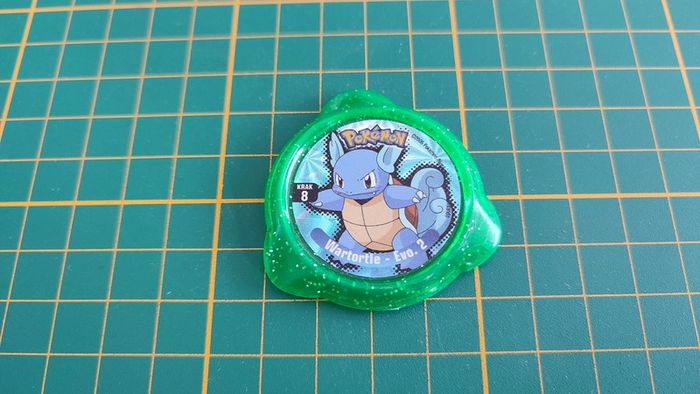 8 Wartortle Panini Kraks Pokémon #C16-2