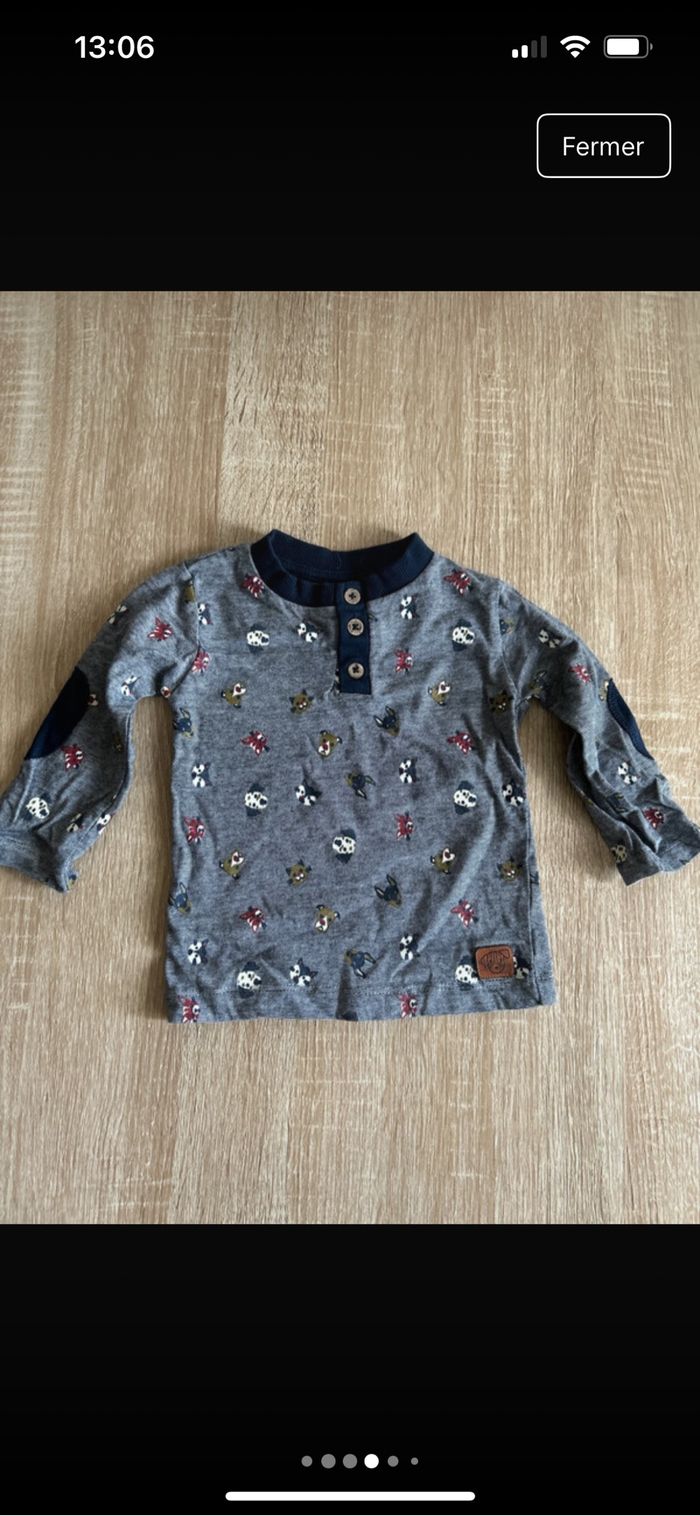 Lot t-shirt bébé garçon - photo numéro 4
