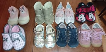 Lot chaussures premiers pas 18/19