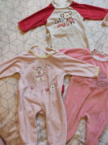 Lot de pyjamas fille 6 mois