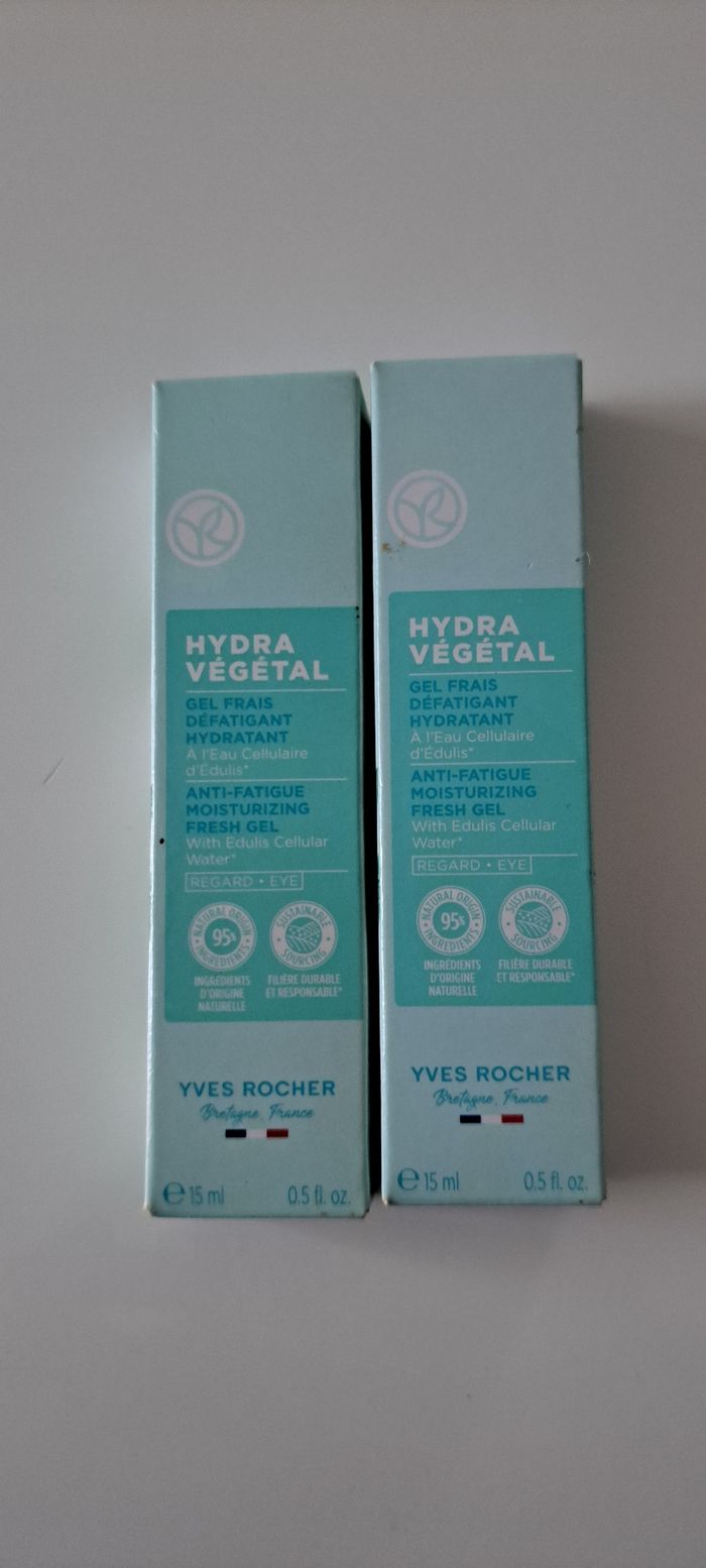 lot de 2 gel frais yves rocher