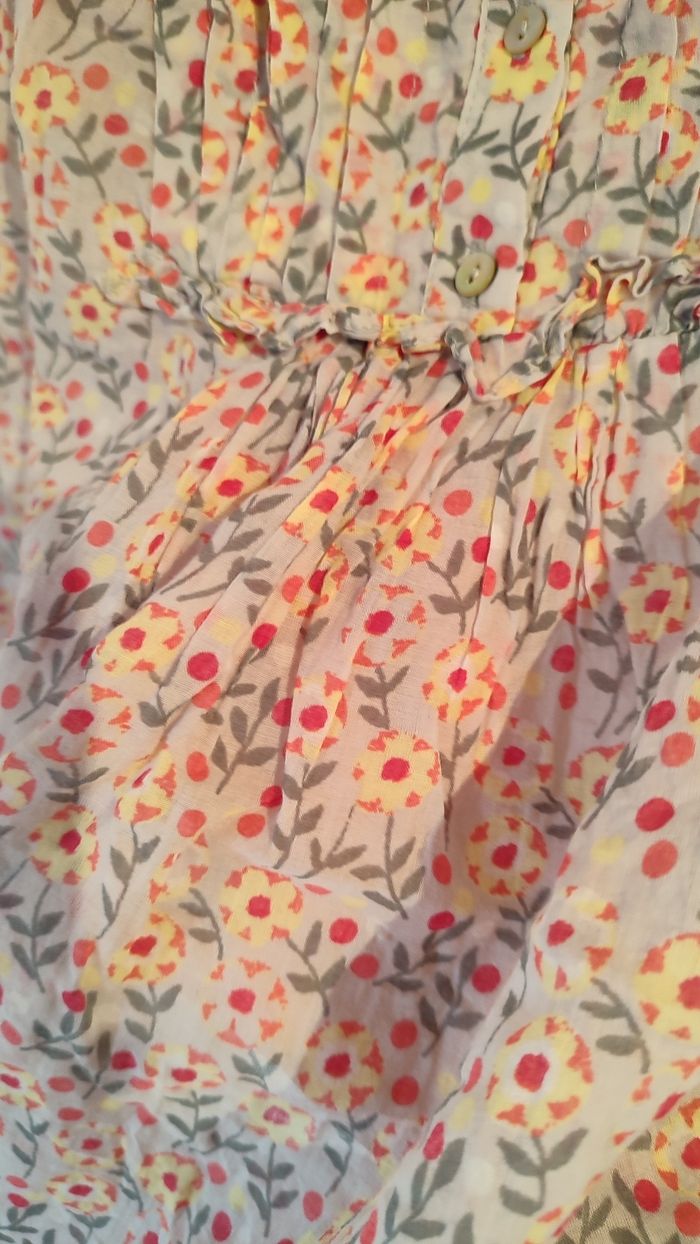 Top fleur y2k taille S - photo numéro 4