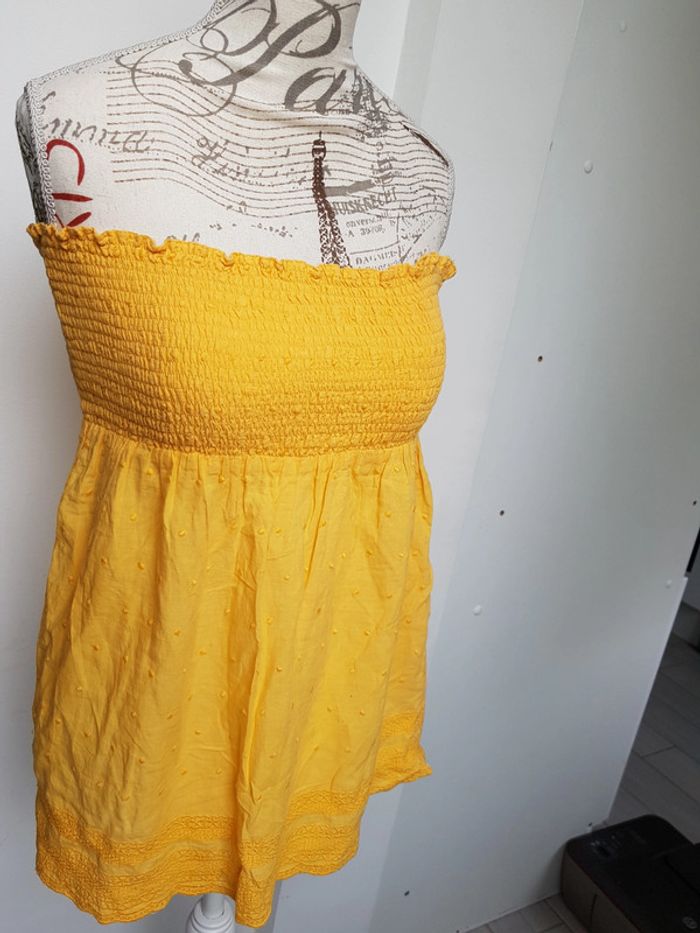 Haut sans bretelle elastique taille unique - photo numéro 2