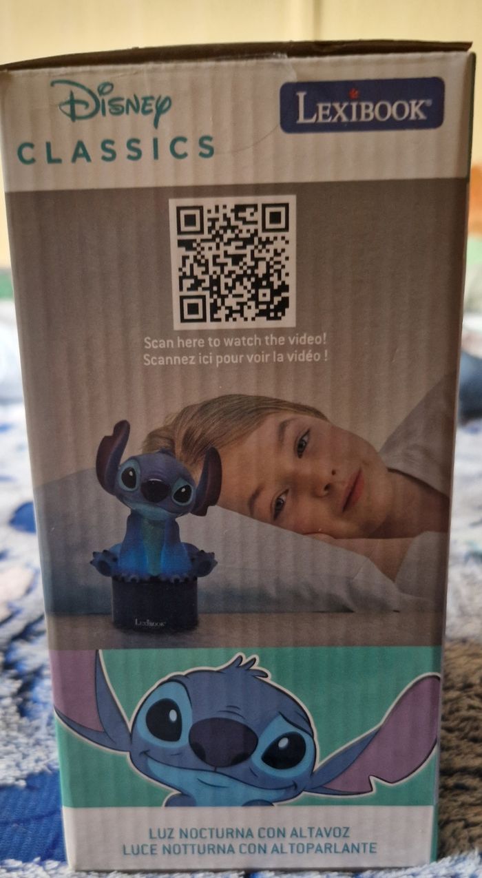 Veilleuse avec speaker Stitch - photo numéro 4