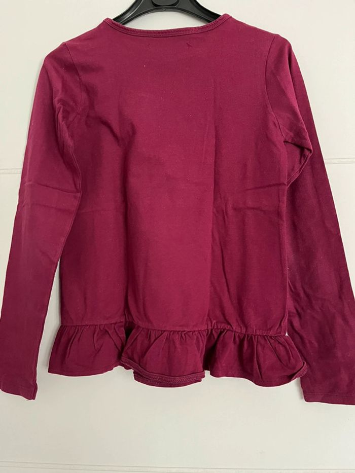 T-shirt fille manches longues 10 ans - photo numéro 3