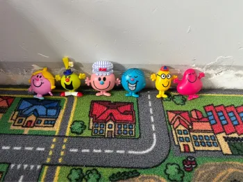 Lot de 7 figurines Monsieur Madame – Édition McDonald’s
