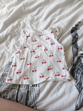 Tee shirt débardeur kiabi 9 mois