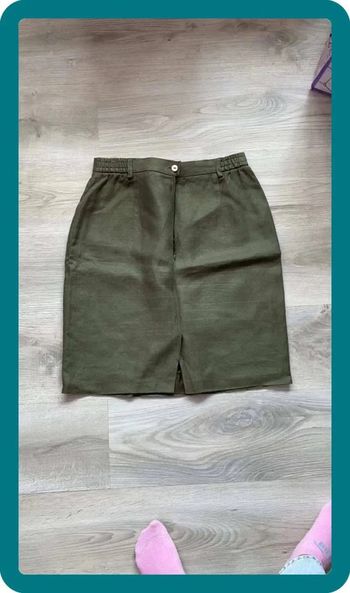 Jupe kaki